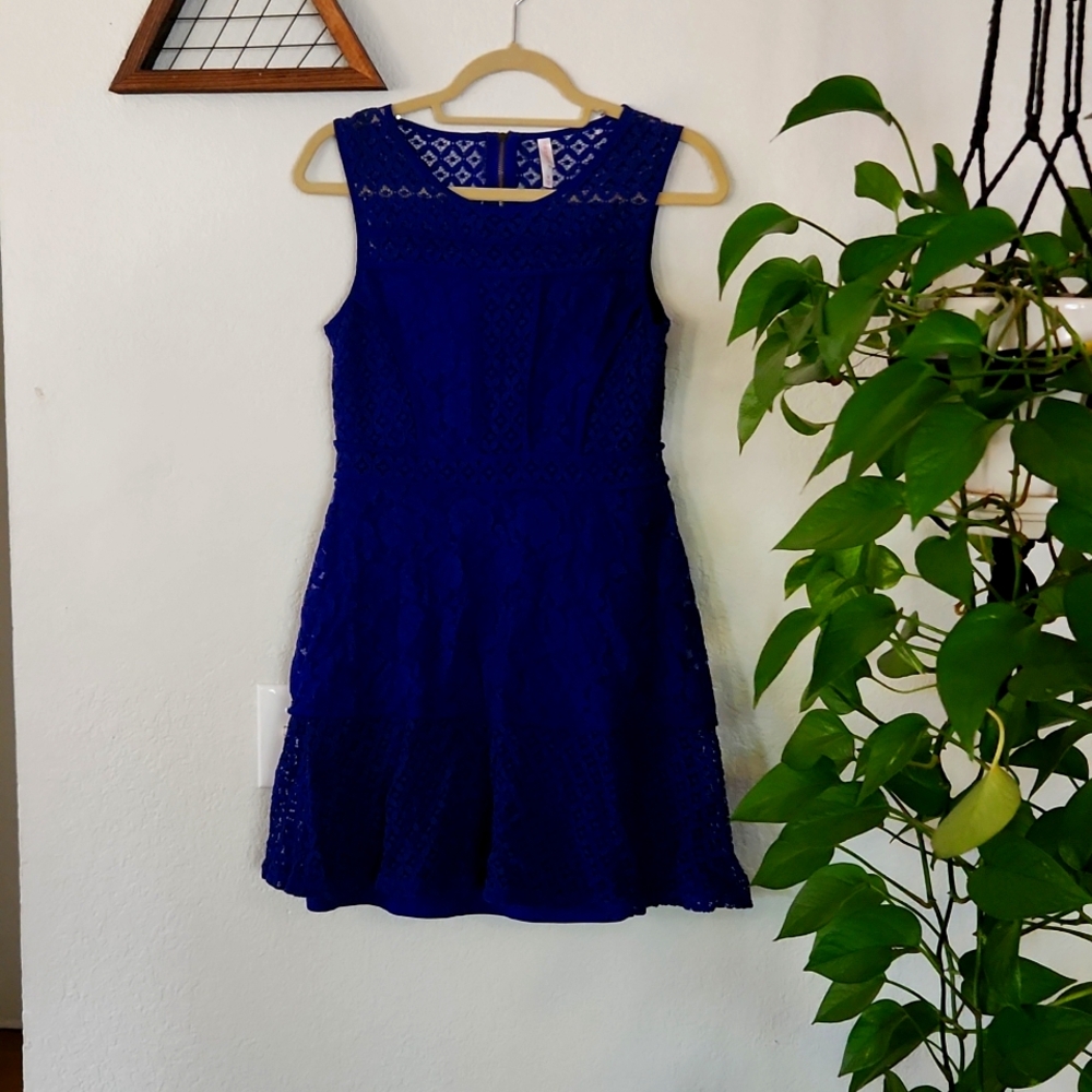 Xhilaration Royal Blue Dress